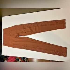 Aerie Rust High-Waisted Leggings